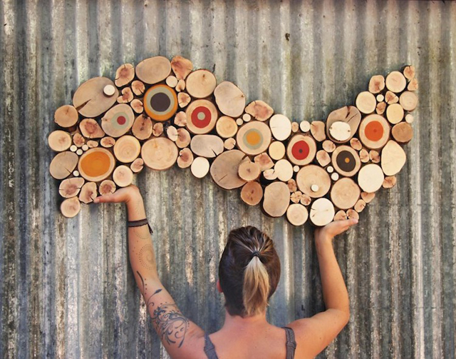 Панно из спилов дерева своими руками: фото решений, как правильно оформить и закрепить