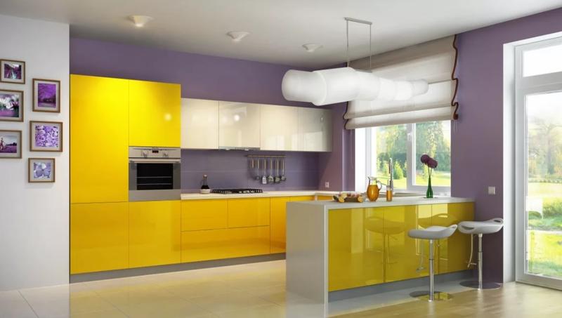 Желтый цвет в интерьере (фото): особенности использования в разных комнатах