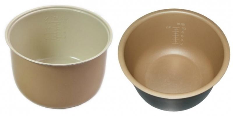 Какое покрытие чаши мультиварки лучше: из нержавеющей стали, алюминиевое, глиняное, тефлоновое или керамическое?