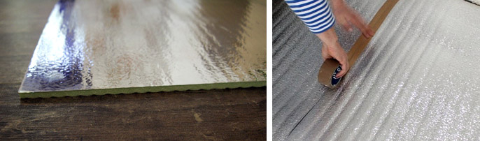 Подложка под ламинат на бетонный пол: толщина, цены за м2